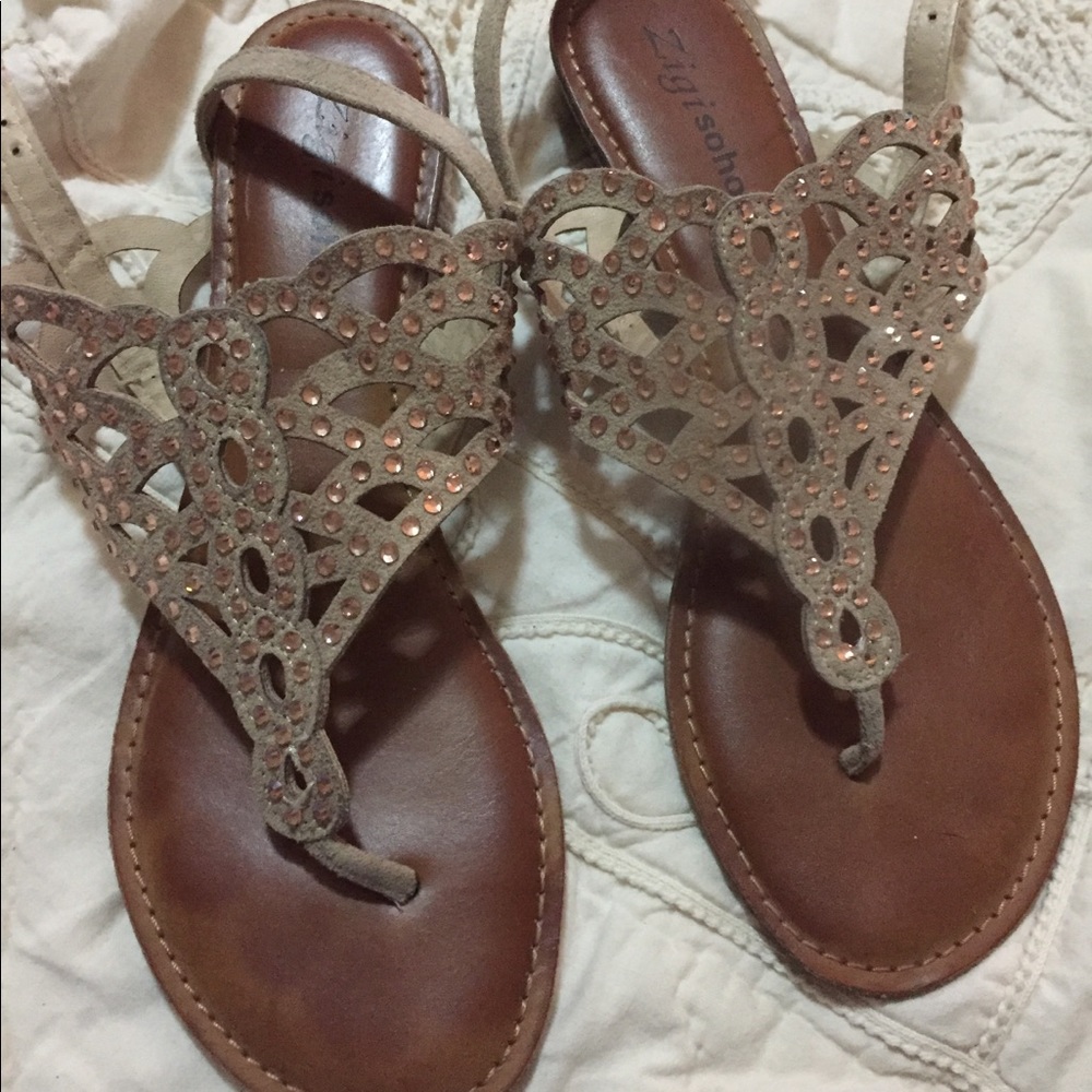 Sandals Size 8 worn only once